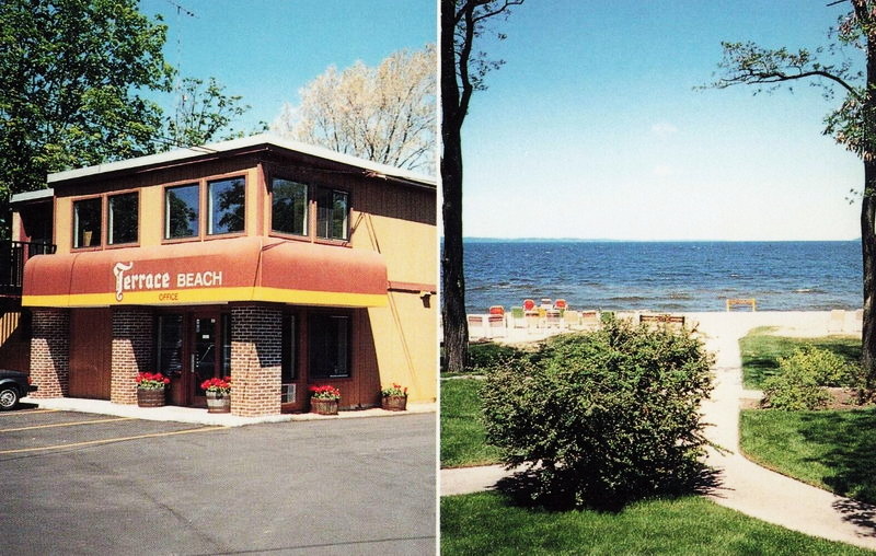 Terrace Beach Motel - Postcard